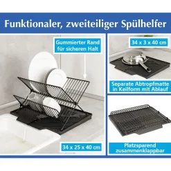 Abtropfgestell inkl. Abtropfmatte