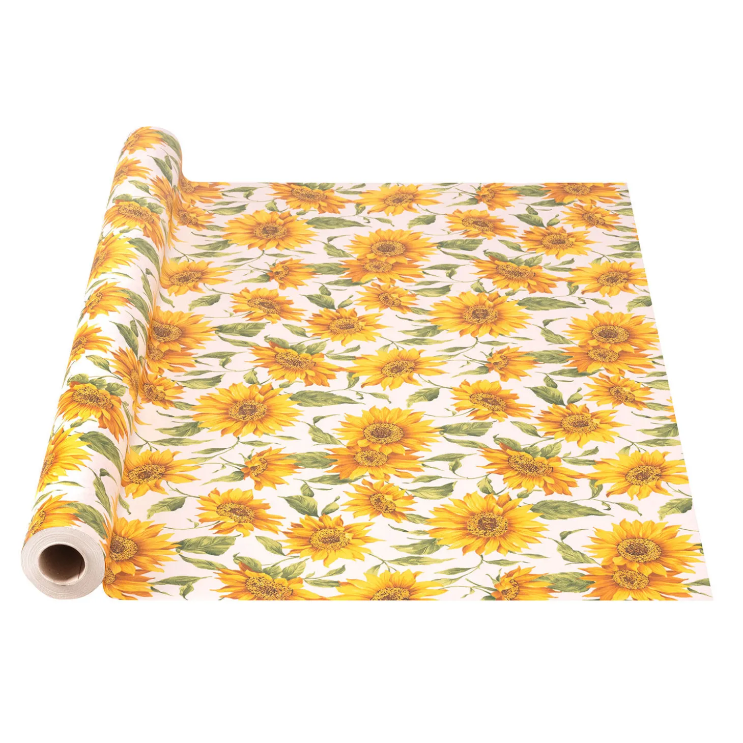 Acryl-Tischdecke mit grossen Sonnenblumen