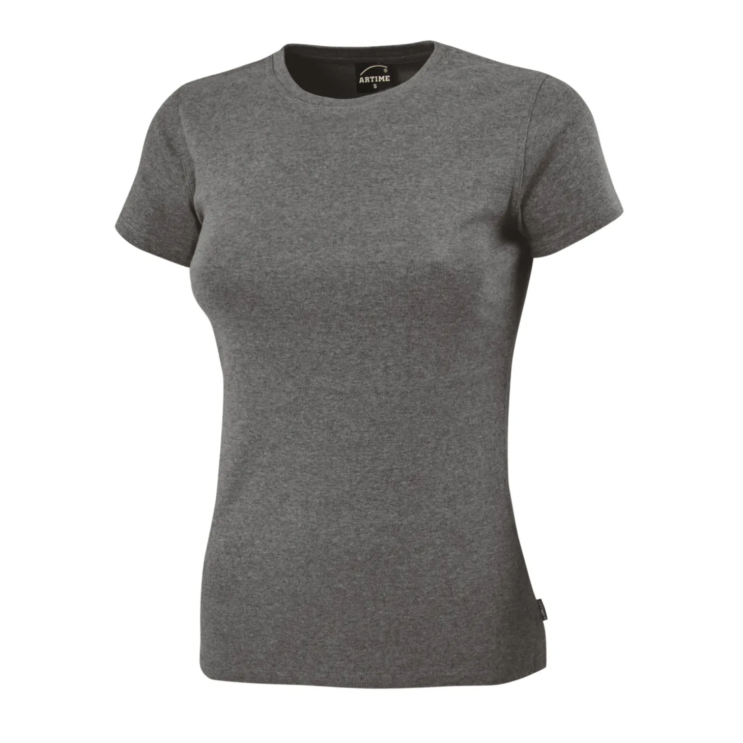 Angenehmes Rundhals Damen T-Shirt