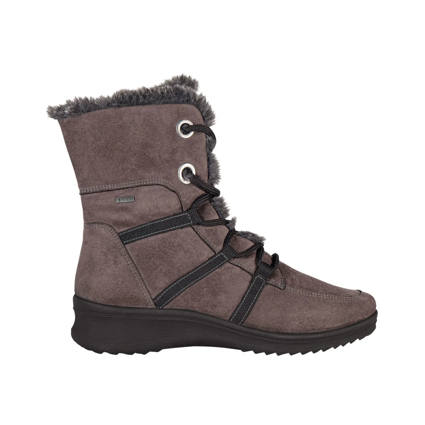 Ara Schnürstiefel aus Textil