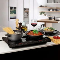 Ariete Doppel-Induktionsplatte mit 2-stündiger Warmhaltefunktion