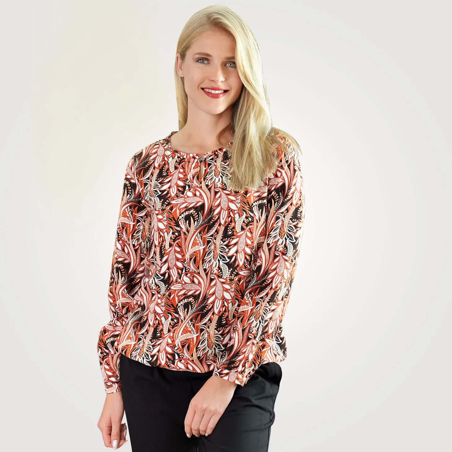 Artime Bluse mit floralem Print