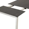 Ausziebarer Gartentisch mit Dektonplatte Kreta-Grey