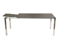 Ausziebarer Gartentisch mit Dektonplatte Kreta-Grey