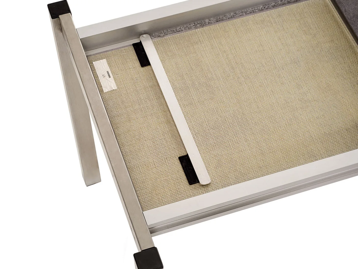 Ausziebarer Gartentisch mit Dektonplatte Dark Moon