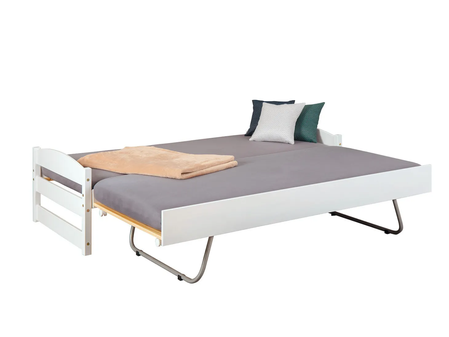 Ausziehbett aus Massivholz
