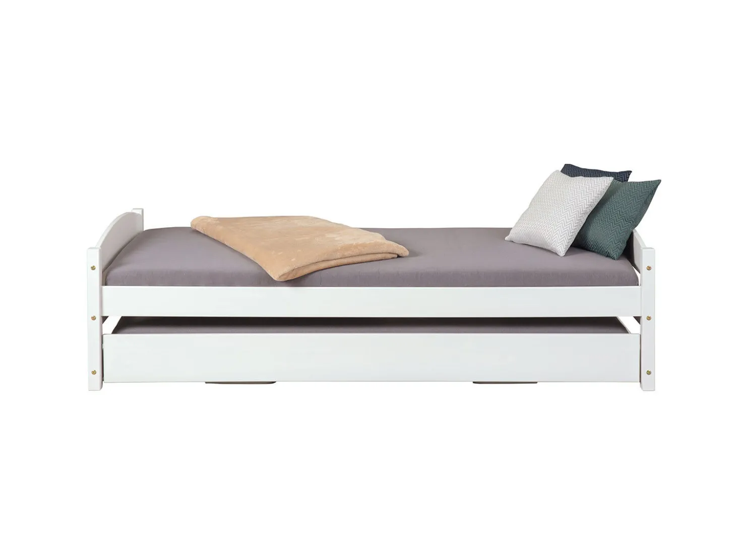Ausziehbett aus Massivholz