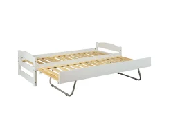 Ausziehbett aus Massivholz
