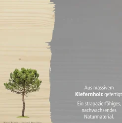 Ausziehbett Laura aus Massivholz