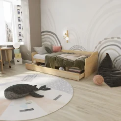 Ausziehbett Laura aus Massivholz