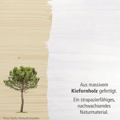 Ausziehbett Laura aus Massivholz