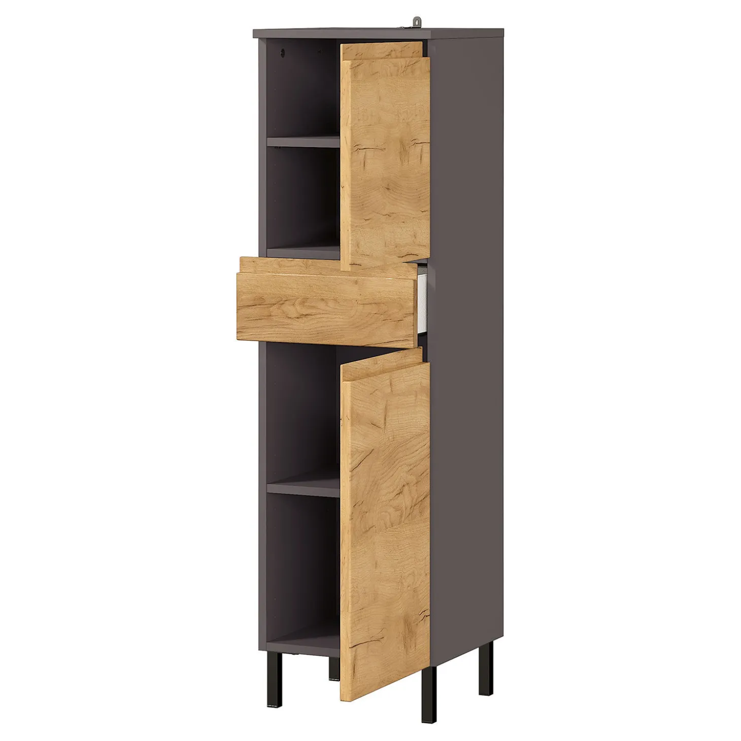 Badezimmer Schrank Silas