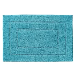 Badteppich mit quadratischem Muster