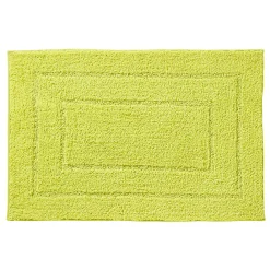 Badteppich mit quadratischem Muster