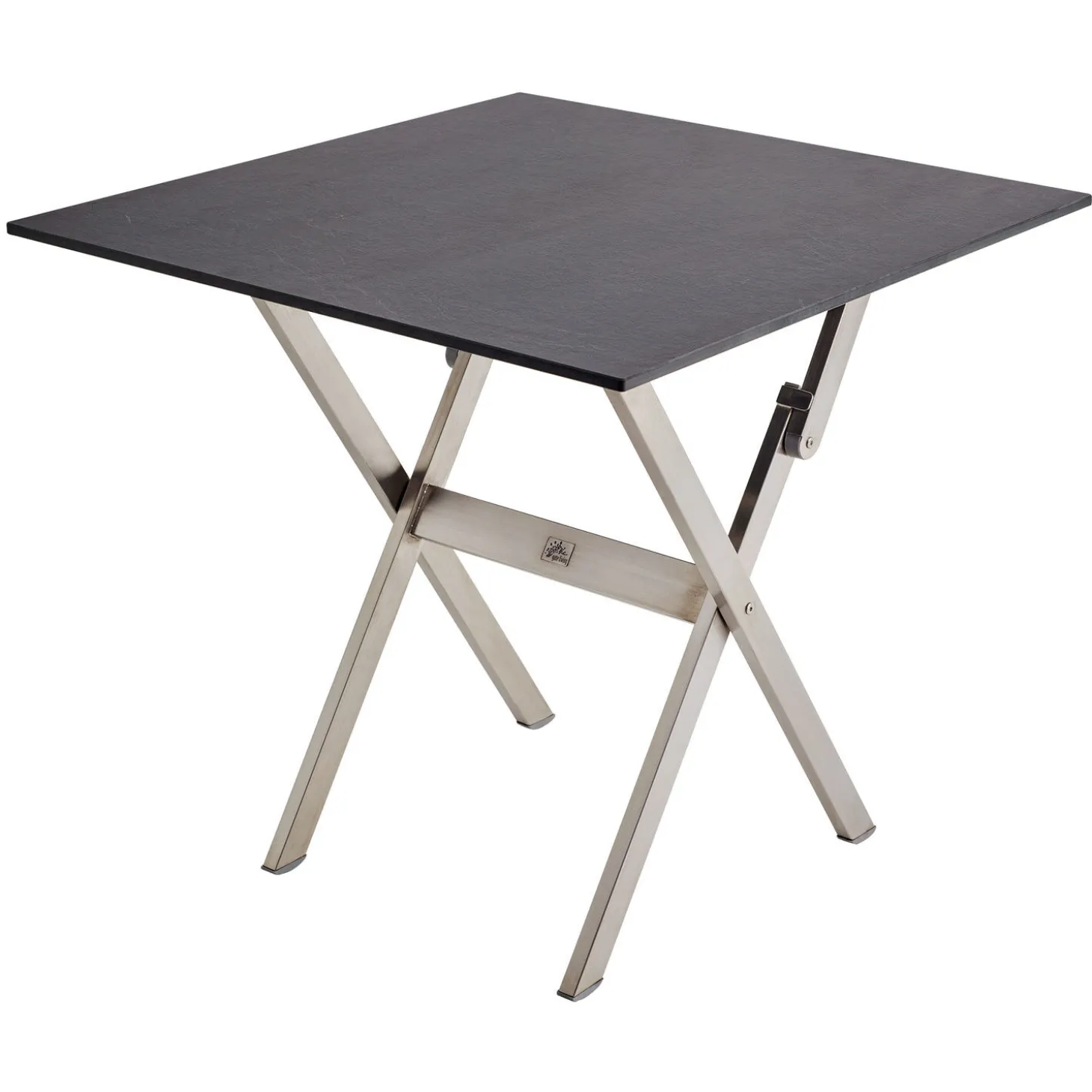 Balkonklapptisch Edelstahl/HPL