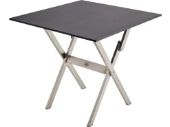 Balkon-Klapptisch Edelstahl 79 x 79 cm