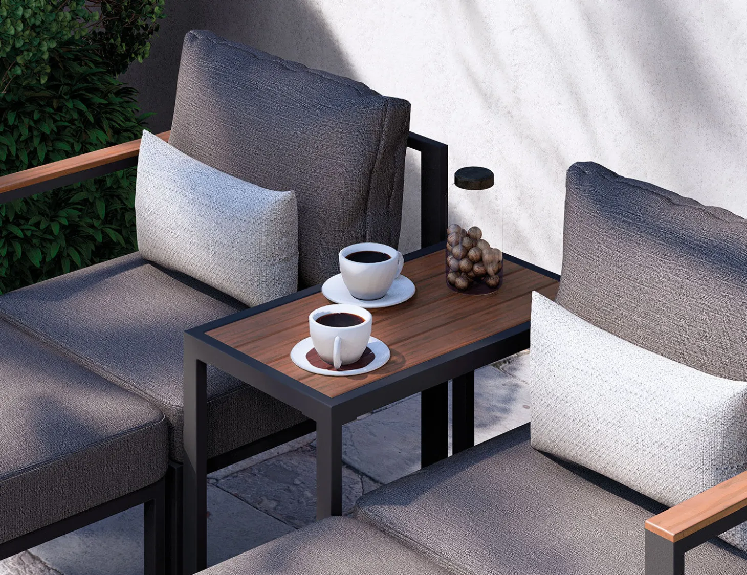 Balkonset Mateo, 5-teilig, kompakt