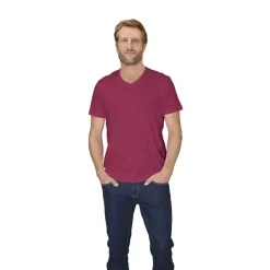 Basic Herren V-Neck T-Shirt GOTS-Zertifiziert