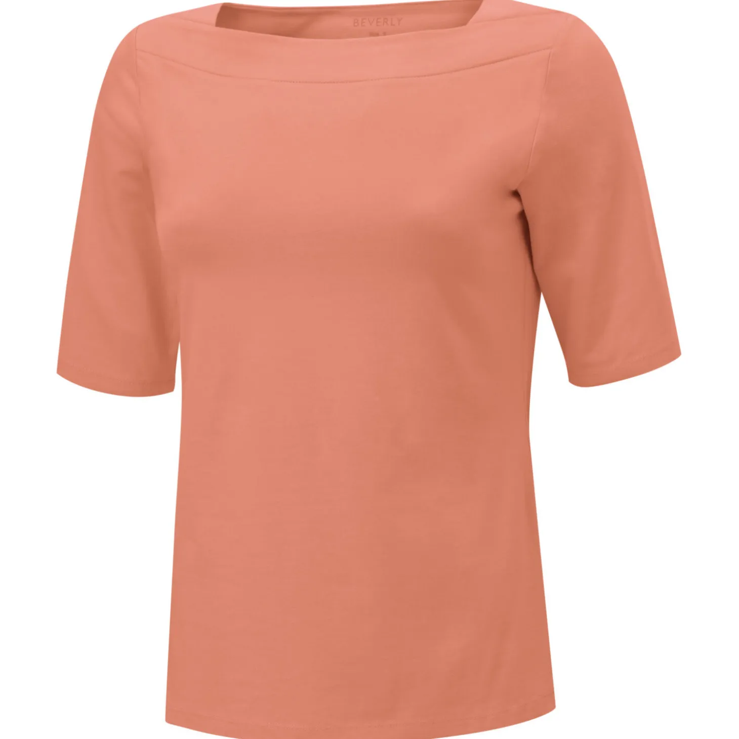 Basic Shirt mit Karree-Ausschnitt