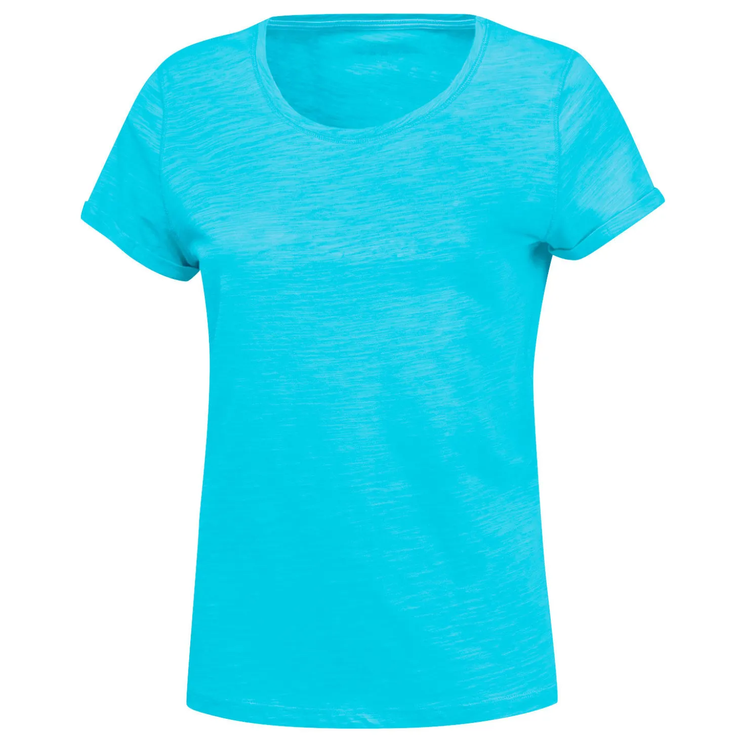 Basic T-Shirt Flammgarn-Optik