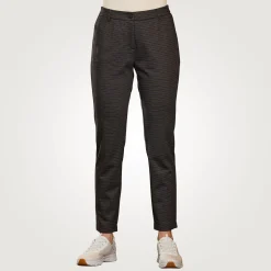Bedruckte Hose mit schmalem Bein