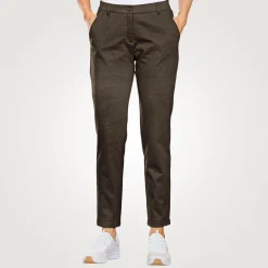 Bedruckte Hose mit schmalem Bein