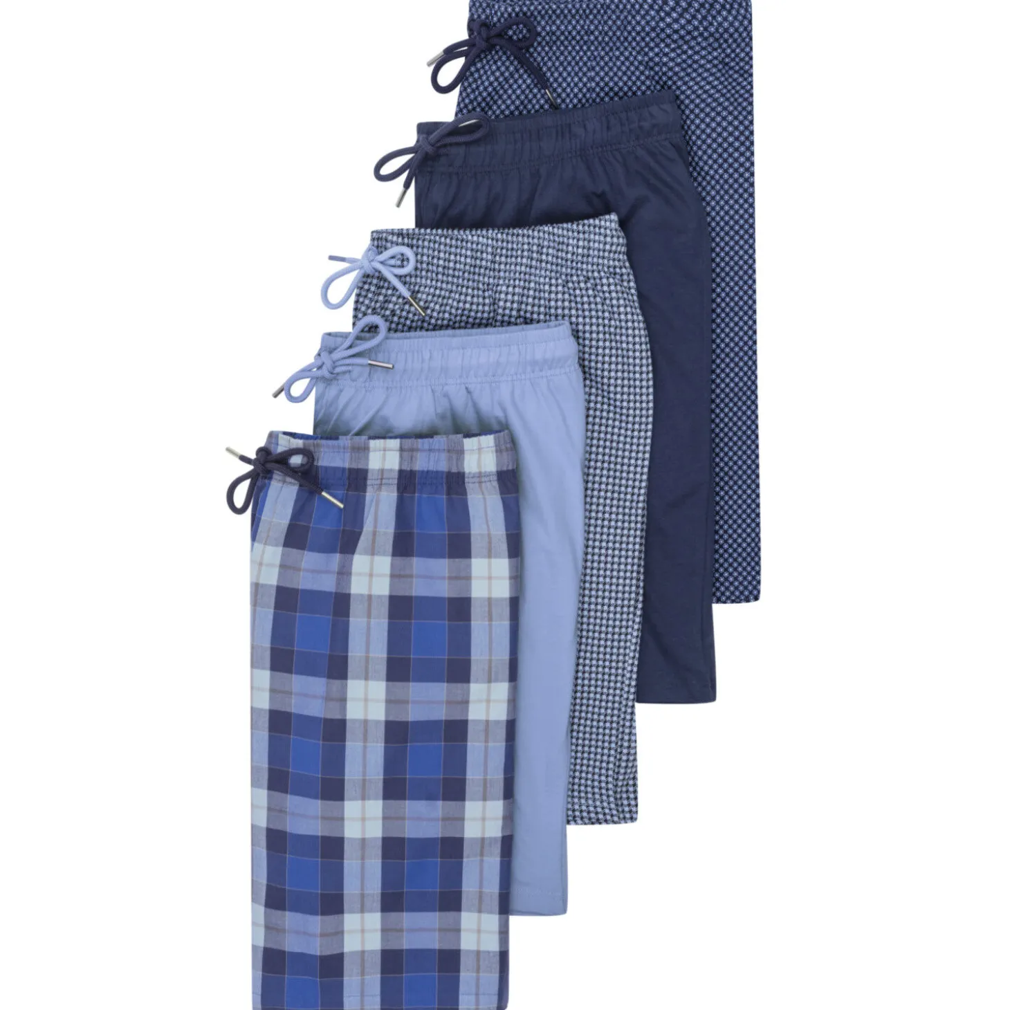 Bedruckte Pyjama Shorts mit 2 Seitentaschen