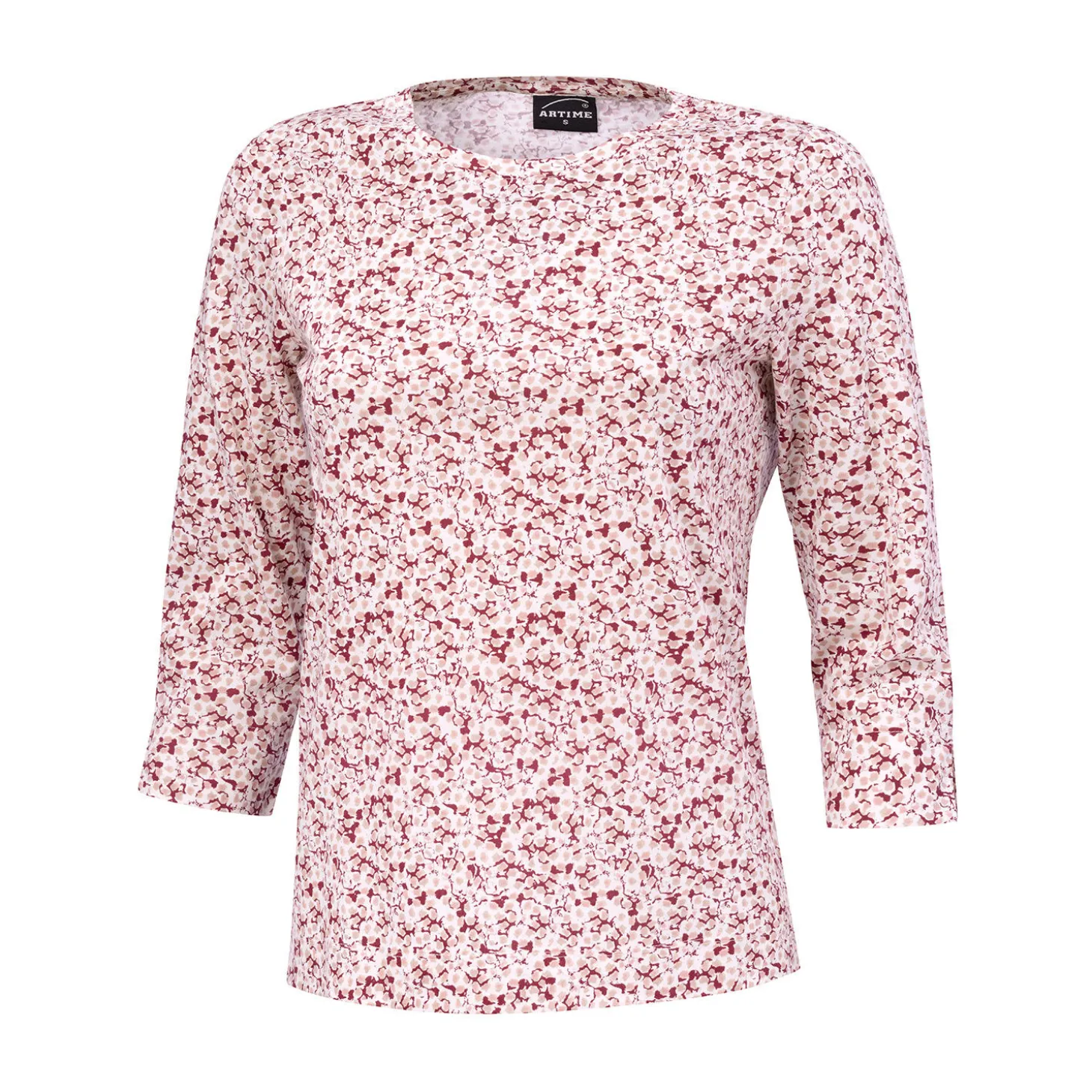 Bedrucktes Shirt mit 3/4 Ärmeln