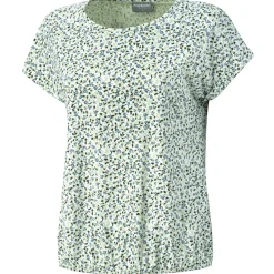 Bequemes T-Shirt mit floralem Print für Damen