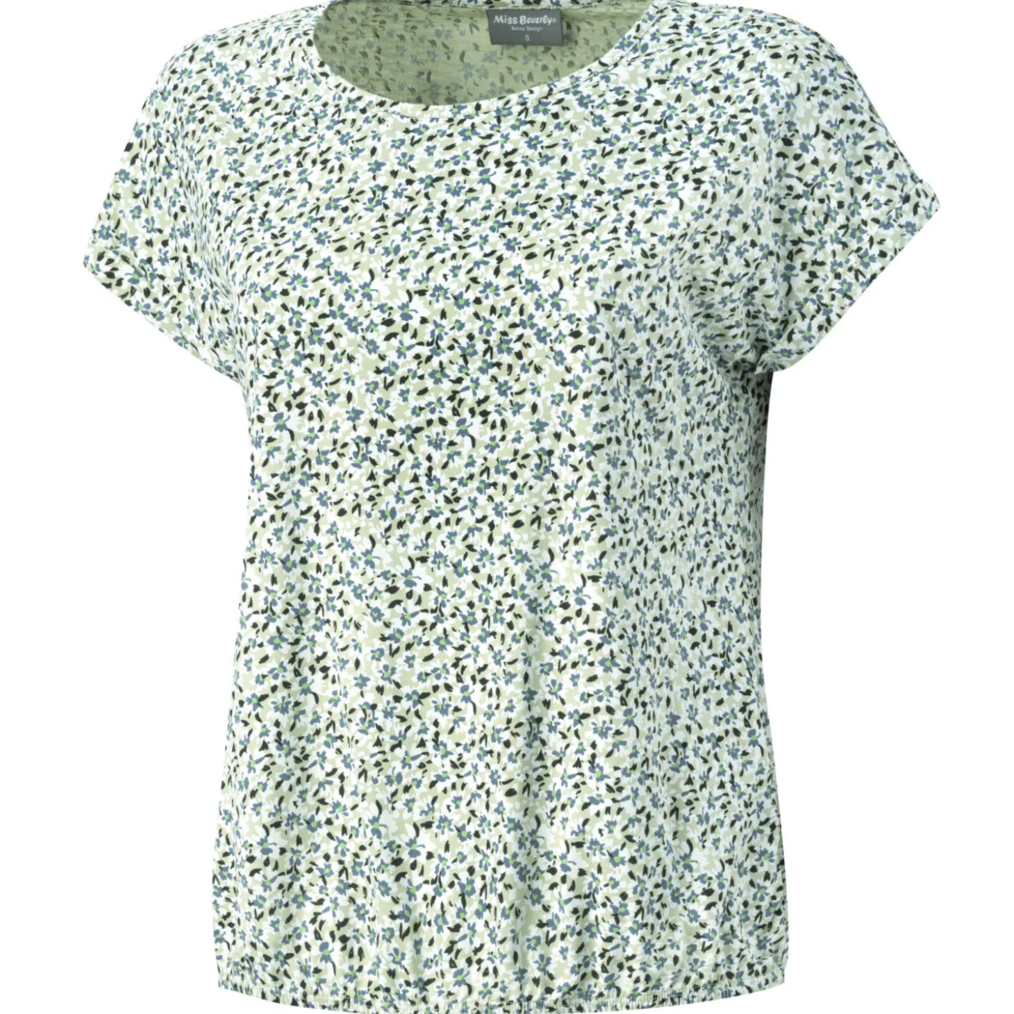 Bequemes T-Shirt mit floralem Print für Damen