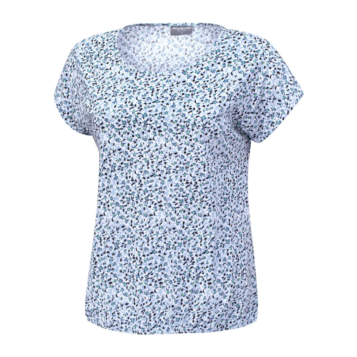 Bequemes T-Shirt mit floralem Print für Damen