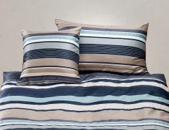 Bettwäsche in zeitlosem Streifenmuster