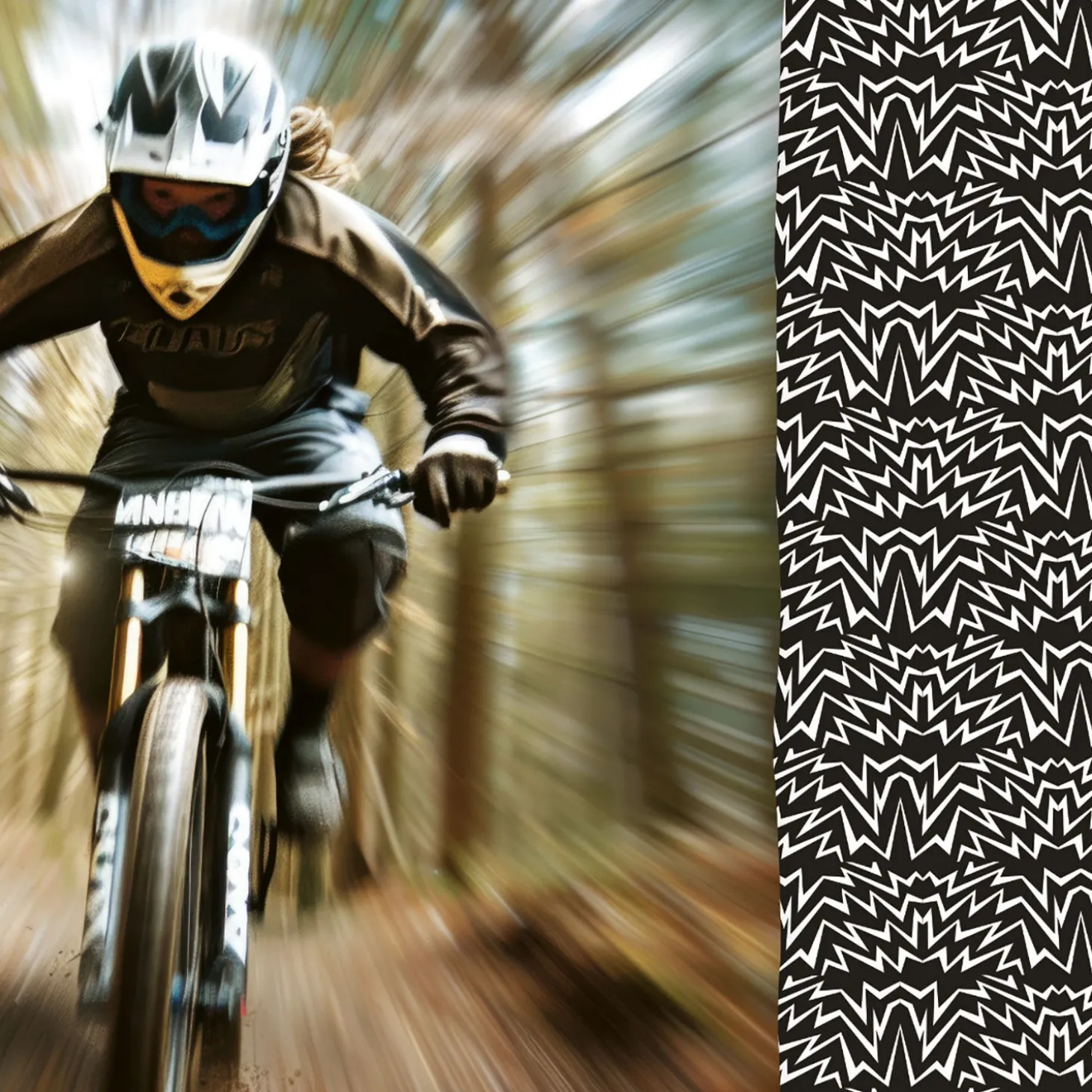 Bettwäsche mit Bike-Action