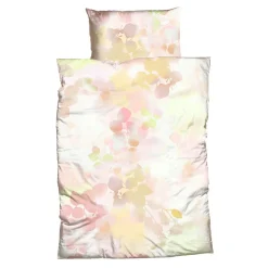 Bettwäsche mit Blumenmuster in Pastell