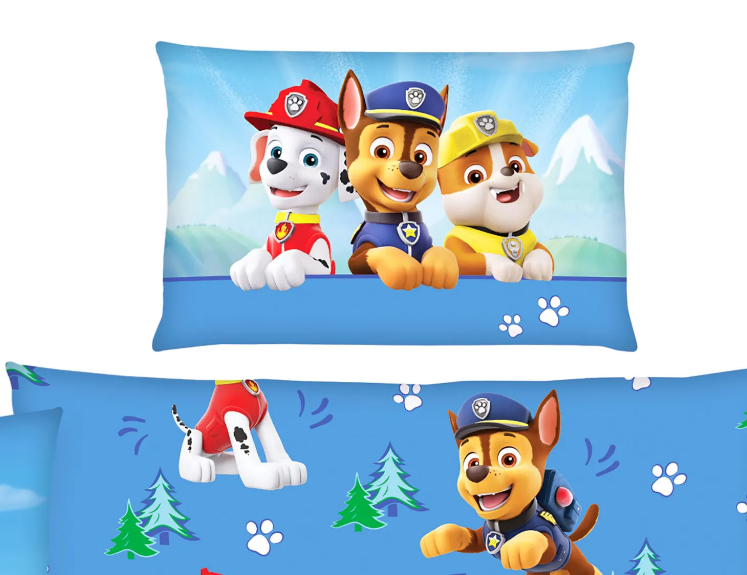 Bettwäsche mit den Helden von Paw Patrol