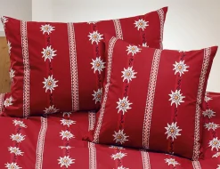 Bettwäsche mit Edelweiss-Motiv