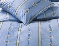 Bettwäsche mit Edelweiss-Motiv