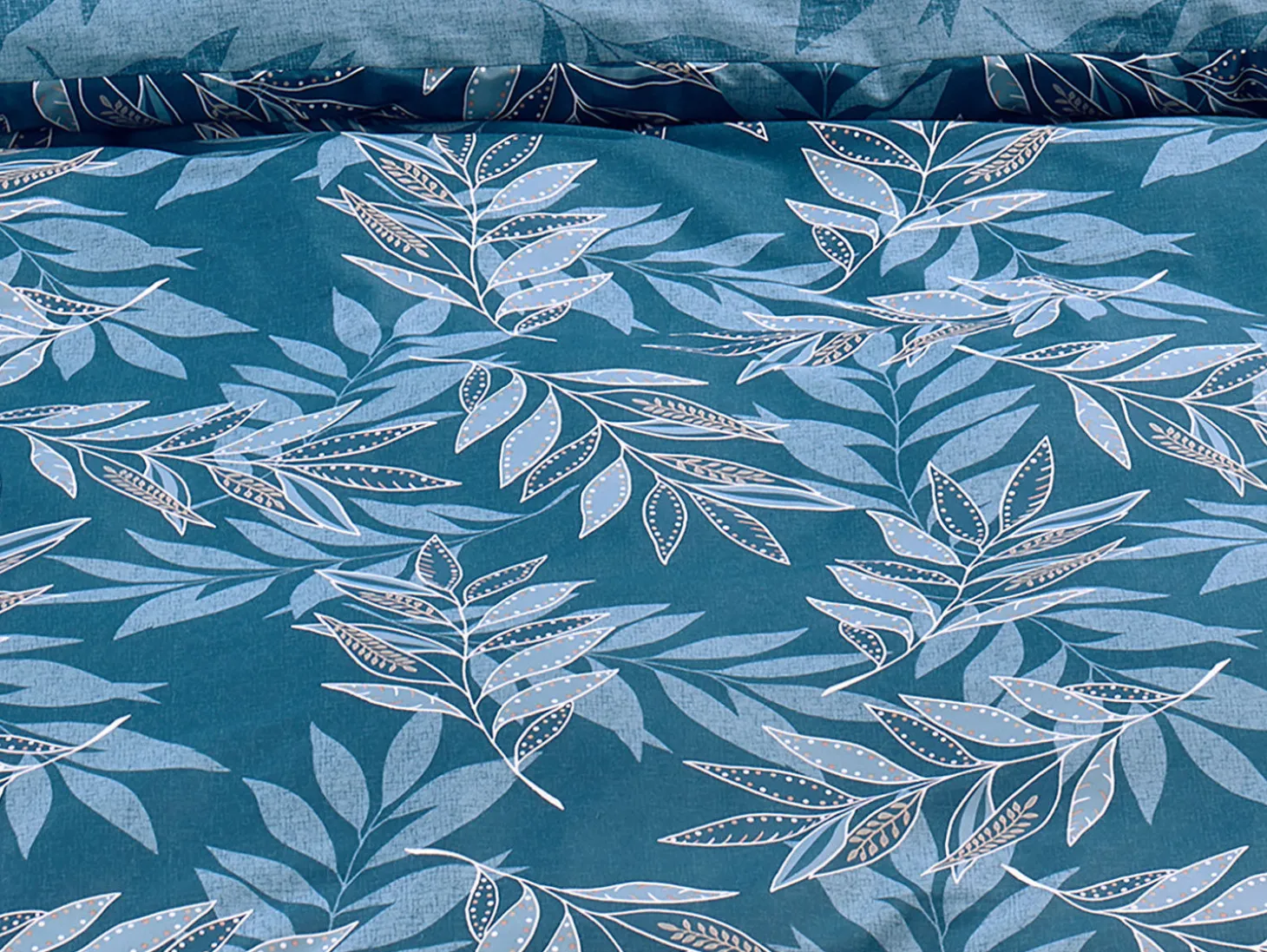 Bettwäsche mit elegantem Blättermotiv
