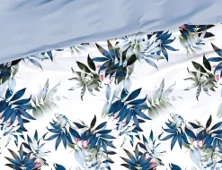 Bettwäsche mit farbenfrohem Blättermuster