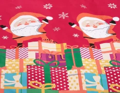 Bettwäsche mit farbenfrohem Weihnachtsmotiv