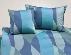 Bettwäsche mit farbenfrohem geometrischen Muster