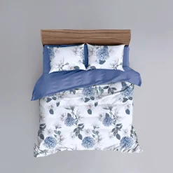 Bettwäsche mit floralem Muster
