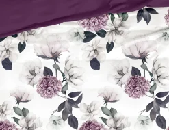 Bettwäsche mit floralem Muster