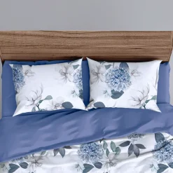 Bettwäsche mit floralem Muster