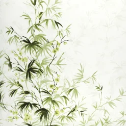 Bettwäsche mit floralen Blättermotiven