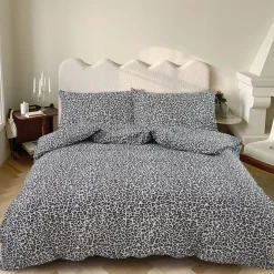 Bettwäsche mit klassischem Leopardenmuster