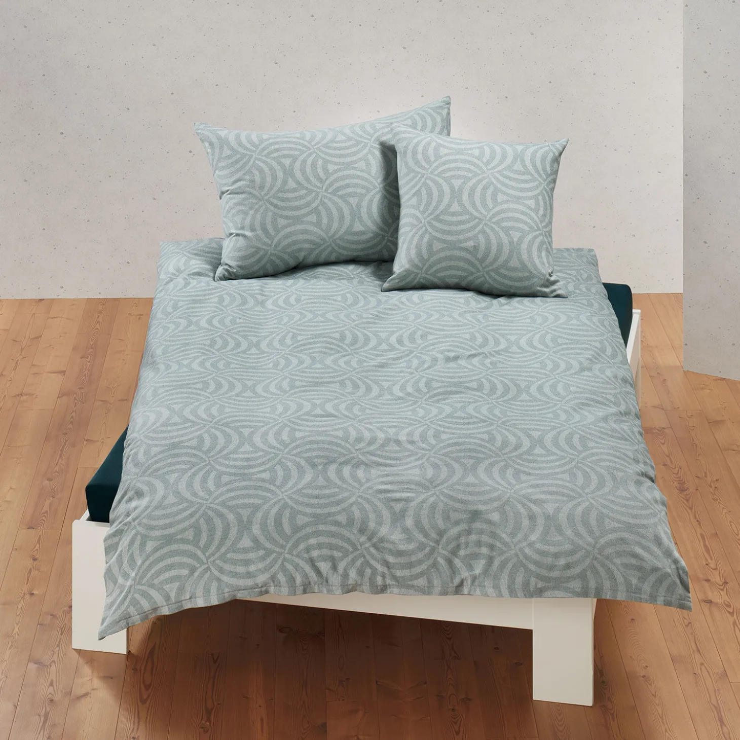 Bettwäsche mit Kreisdesign