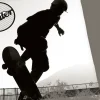 Bettwäsche mit Skater auf Pipeline