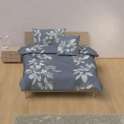 Bettwäsche mit sommerlichem Print und Schmetterlingen
