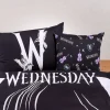 Bettwäsche mit Wednesday Addams